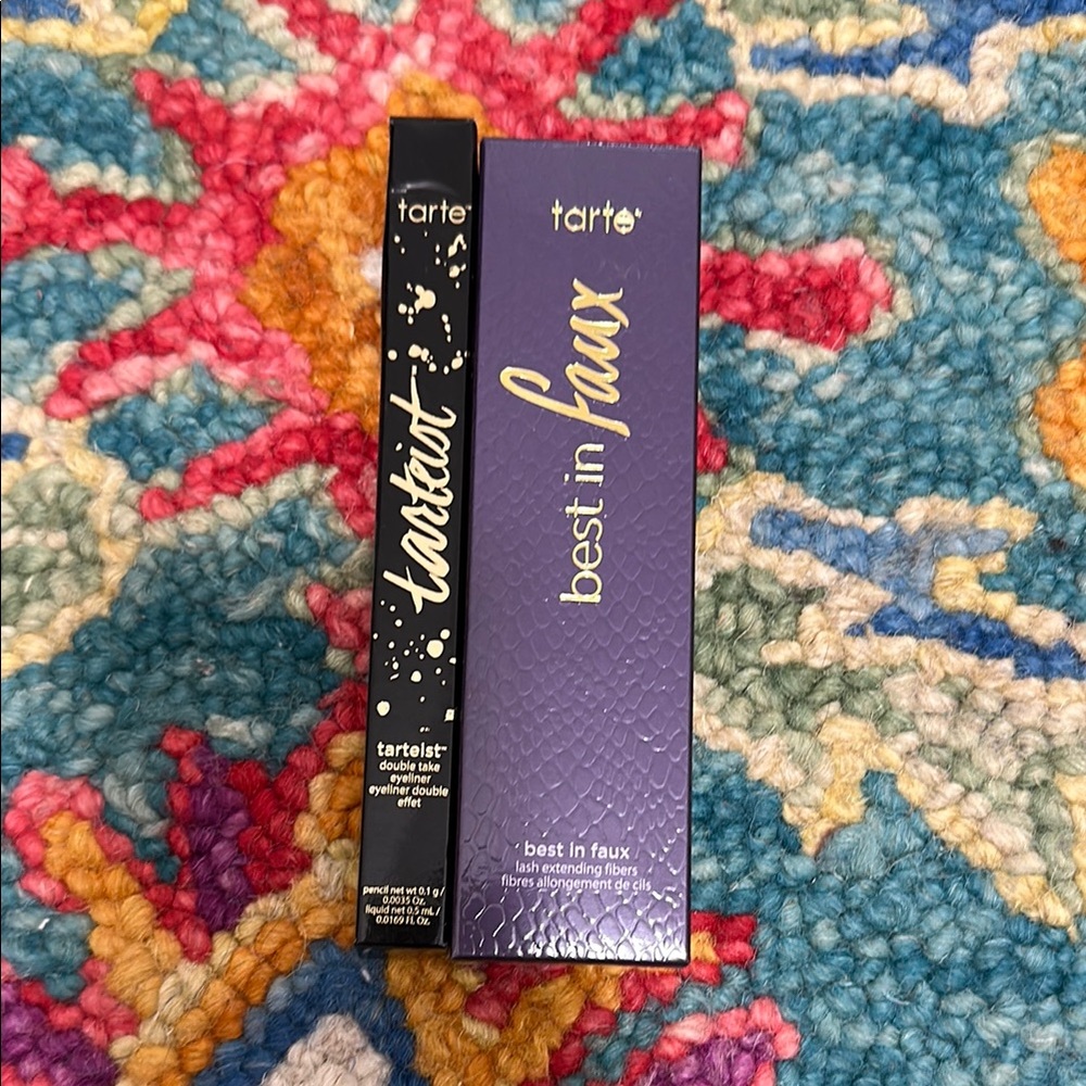 Tarte Tarteist Double Take Eyeliner - Black best in faux mascara NEW